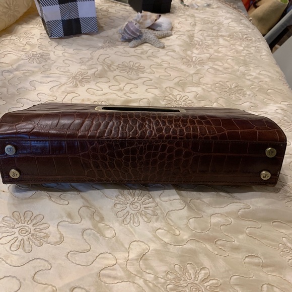 Donald J Pliner brown leather bag - Picture 4 of 7